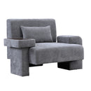 Modern Oversized Armchair With Soft Cushion For Living Room by HouseOfZazla