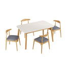 5 Piece Dining Set With Upholstered Chairs by HouseOfZazla