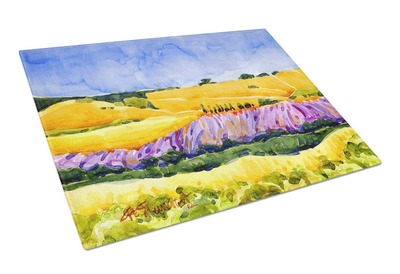 Landscape Glass Cutting Board Large