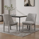 Wide Minimalist Dining Chair by Unique Piece Furniture