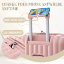 20" / 24" / 28" 3 Pieces / Set Spinner Wheel Luggage, Carry On Suitcase, With Cup Holder & USB Port & Phone Holder by HouseOfZazla