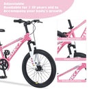 ZUKKA 20 Inch Mountain Bike for Boys and Girls (Ages 7-10)