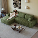107" Cloud Sectional Couch with L-Shape Chaise