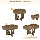 Round Dining Table Set For 4 With Chairs by HouseOfZazla