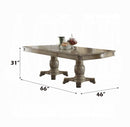 Chateau De Ville - Dining Table - Oak by Unique Piece Furniture