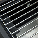 2 Burner Propane Gas Grill Outdoor Portable Tabletop BBQ with Foldable Legs, Lid, Thermometer for Camping, Picnic, Backyard, Black