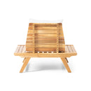 Sedona Outdoor Club Chair With Slatted Design by HouseOfZazla