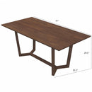Marina - Mid-Century Modern Design Dining Table by Unique Piece Furniture