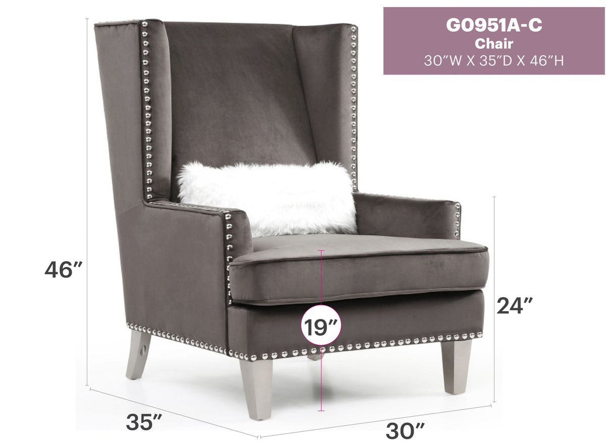 Elegant Traditional Accent Chair, photo 8 of 16