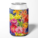 Flower - Gerber Daisies Can or Bottle Hugger Cooler Sleeve for Standard 12 oz Cans, Insulated Foam Beer & Soda Can Hugger Reusable