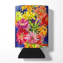 Flower - Gerber Daisies Can or Bottle Hugger Cooler Sleeve for Standard 12 oz Cans, Insulated Foam Beer & Soda Can Hugger Reusable