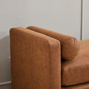 Elegant Upholstered Bench Daybed Ottoman With Bolster Pillows by HouseOfZazla