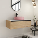 36" Wall-Mounted Bathroom Vanity with Sink Combo