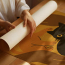 Safe Paws Warm Hearts Cat Print