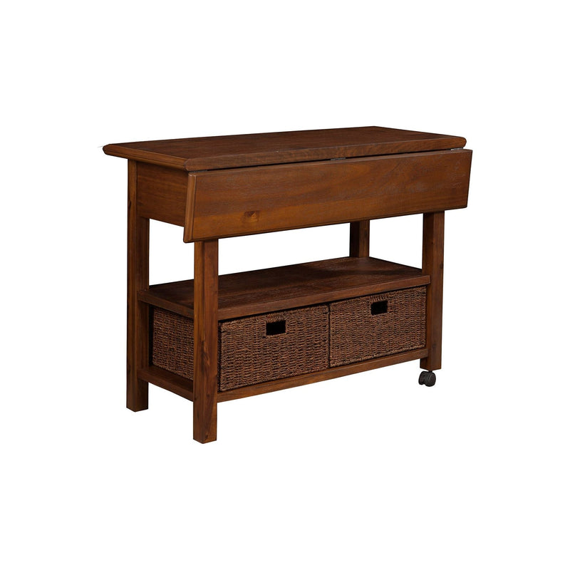 Caldwell Kitchen Cart, Antique Cappuccino