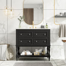 Bathroom Vanity Cabinet With Undermount Sink - 4 Drawer Set by HouseOfZazla