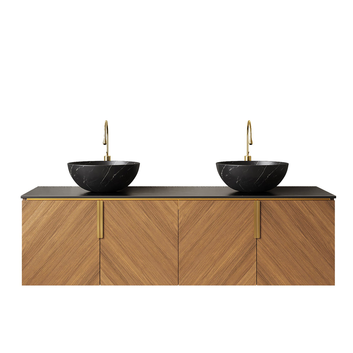 Arai 60" Bathroom Vanity & Sinks, photo 4 of 10