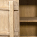 Rowan - 4 Door Sideboard Cabinet - Natural by HouseOfZazla