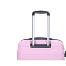 3 Piece Luggage Sets PC Lightweight & Durable Expandable Suitcase with Two Hooks, Double Spinner Wheels, TSA Lock, (21/25/29) Pink