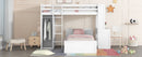 Loft Bed With A Stand Alone Bed, Shelves, Desk, And Wardrobe by HouseOfZazla