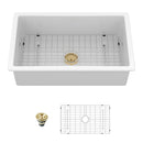 Rectangular Deep Single Bowl Kitchen Sink by HouseOfZazla
