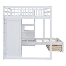 Bunk Bed With Wardrobe, Drawers by HouseOfZazla