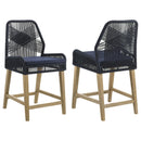 Stefan - Counter Height Stools (Set of 2) - Blue by HouseOfZazla