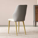 Dining Chairs (Set of 2) - Beige / Gray by Unique Piece Furniture