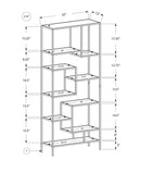 Bookshelf, Bookcase, Etagere For Office - Contemporary & Modern by HouseOfZazla