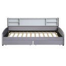 Luxurious Upholstered Platform Bed With Storage Drawers by HouseOfZazla