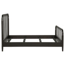 Rocco All Wood Water Pipe Open Frame Full Bed Dark Bronze