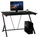 Home Office Modern Ergonomic Study Computer Desk for Small Space by LJGDeals