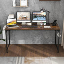 60 Inch Computer Desk with Charging Station Storage Bag by LJGDeals
