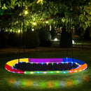 60 Inches Saucer Swing with LED Lights for Kids and Adults-Multicolor by LJGDeals