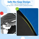 60-Inch Kids Trampoline with Adjustable Gymnastics Bar by DirectDeals