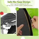60-Inch Kids Trampoline with Adjustable Gymnastics Bar