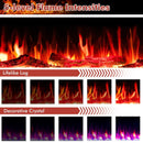 60 Inches Ultra-thin Electric Fireplace with Remote Control and Timer Function by LJGDeals