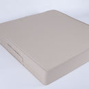 Outdoor Deep Seat Cushions For Patio Furniture Waterproof Set - Beige by HouseOfZazla
