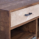 Rustic 2 Drawer Kitchen Island - Multi by Unique Piece Furniture