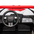 24V Ride On XXL UTV car for kid,2seater with two safety belts, Side by Side 4x4 Ride on Off-Road Truck with Parent Remote Control, Battery Powered Electric Car w/High Low Speed, two safety belts.