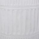Outdoor Patio End Table - Antique White by HouseOfZazla