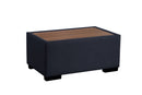 Joshua - 100" Sectional Sofa with Right Facing Chaise and Console Ottoman by HouseOfZazla