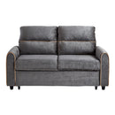 Pull Out Sofa Bed With Adjustable Backrest And USB Charging Ports by HouseOfZazla