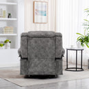 Swivel And Rocking Recliner Chair With Massage And Heating by HouseOfZazla