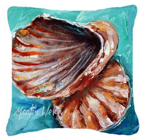 Shells not in a row Canvas Fabric Decorative Pillow MW1147PW1414