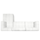 122" Modern L-Shaped Sectional Sofa with Chaise Lounge by HouseOfZazla