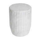 Outdoor Cicci Carved Side Table