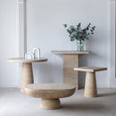 Round Dining Table With Pedestal Base by HouseOfZazla