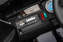 12V7A 30W*2 Four-Wheel Drive Seat One Button Start, Forward And Backward, High And Low Speed, Music, Front Light, Power Display, Two Doors Can Open, 2.4G R / C, Seat Belt Four Wheel Absorber by HouseOfZazla