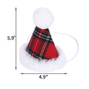Christmas Triangle Pet Towel Santa Deer Print Dog Scarf Collar Premium Durable Fabric Holiday Decorative Bib For Pets